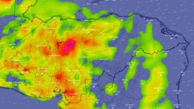 Pronóstico para las 2:00 de la tarde de este miércoles.