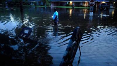 Nueva Orleans registra las primeras inundaciones derivadas de las lluvias ocasionadas por Barry./AFP archivo.