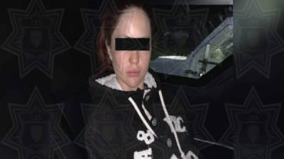 De acuerdo con la Fiscalía General del Estado de Chihuahua, la mujer fue detenida a bordo de un vehículo robado.