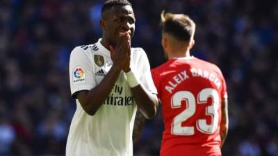 Real Madrid fue derrotado por el Girona y se aleja del título. FOTO AFP.