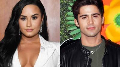 Demi Lovato y Max Ehrich.