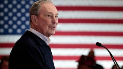 Bloomberg ha sido acusado por sus rivales demócratas de 'comprar' la elección primaria./AFP.