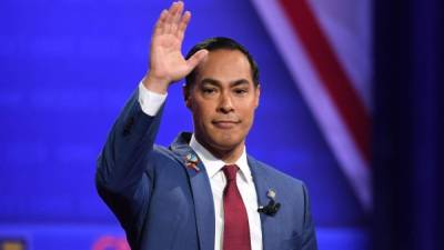 Julián Castro era el favorito de los latinos para convertirse en el nominado demócrata a la presidencia de EEUU./AFP.