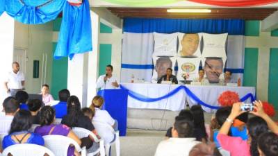 Inauguración del centro de alcance social en la colonia Cerrito Lindo.