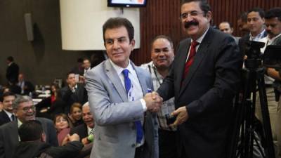 El diputado Manuel Zelaya y el presidente del PAC, Salvador Nasralla, se aliaron para impedir que liberales y nacionalistas se repartieron las 15 magistraturas del Poder Judicial.