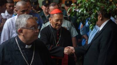 El cardenal emérito nicaragüense Miguel Obando y Bravo, caracterizado por influir en la vida política de este país como mediador en el siglo pasado, murió hoy a los 92 años. EFE/Archivo