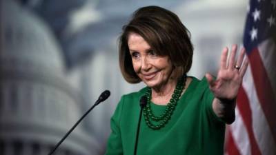 Nancy Pelosi se perfila para convertirse en la jefa de la cámara de Representantes de EEUU./AFP.