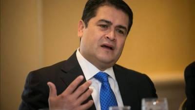 El presidente de Honduras, Juan Orlando Hernández. EFE/Archivo