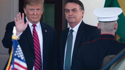 Trump y Bolsonaro amenazaron con imponer nuevas sanciones a Venezuela para presionar al régimen de Maduro./AFP.