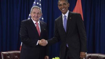 Cuba y EE.UU. bajo la Administración de Barack Obama reanudaron sus relaciones en diciembre de 2014 y reabrieron embajadas en 2015;mientras que Donald Trump anunció este mes varias medidas que suponen un retroceso en el 'deshielo' bilateral. EFE/Archivo