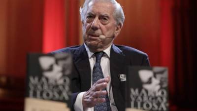 Mario Vargas Llosa recibió el Premio Nóbel de Literatura en 2010.