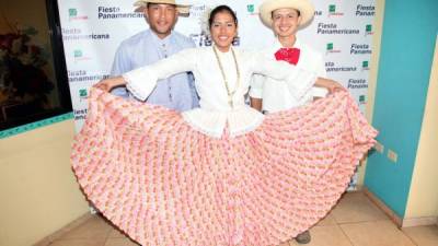 Andrés Ortega, Yehilin Meneses y Luis Arzú.