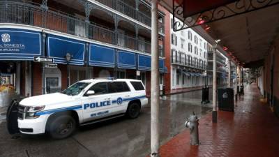 Nueva Orleans se prepara para la llegada de la tormenta Cristóbal este domingo./AFP.