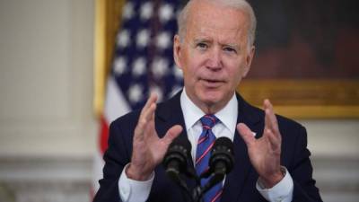 Biden llamó a la familia de Floyd tras anunciarse el veredicto de culpabilidad contra Derek Chauvin./AFP.