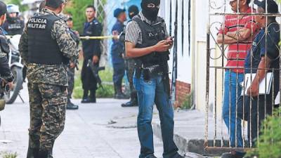 El hecho ocurrió ayer en la tarde en el pasaje Los Pinos de la colonia Ciudad Planeta de La Lima.