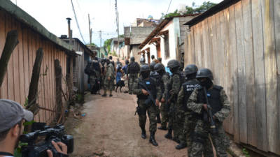 La Policía Militar solo opera en San Pedro Sula y Tegucigalpa.