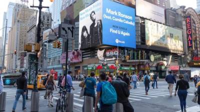 Times Square es uno de los sitios más concurridos de la ciudad de Nueva York.