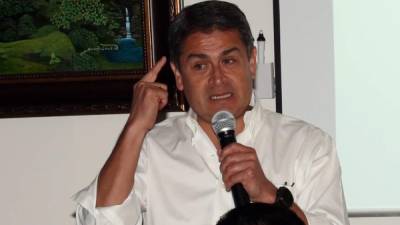 Juan Orlando Hernández sostuvo su posición de respetar el acuerdo que firmó ante la OEA.