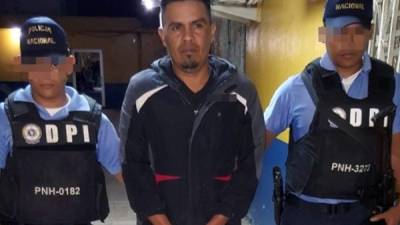 José Antonio Martínez López sospechosos de asesinato en Danlí.