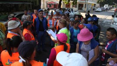 Los operativos son visibles cuando llegan a un barrio o colonia, generalmente no andan dos personas.