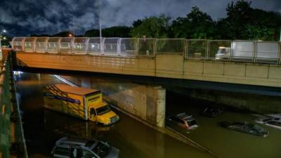 Súbitas inundaciones provocadas por la tormenta Ida sorprendieron a los neyorquinos.//AFP.