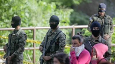 Foto referencial de violencia en El Salvador. EFE.