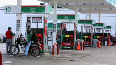 El precio de las gasolinas había estado bajando desde mediados de julio.