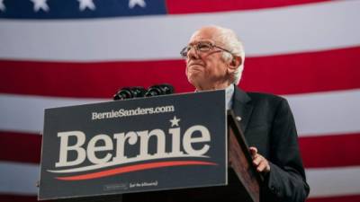 Sanders ha logrado el apoyo de figuras claves del partido demócrata y lidera los sondeos de intención de voto junto a Elizabeth Warren.