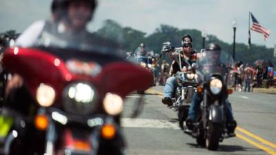 El desfile atrae a miles de motociclistas de todo Estados Unidos a Washington D.C.