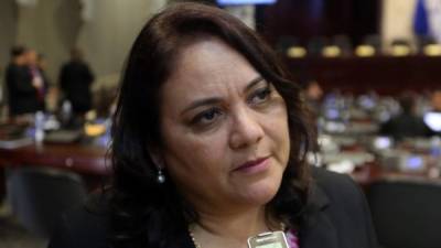 Gabriela Nuñez, jefa de bancada Liberal.