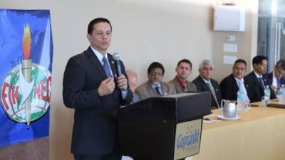 Los directivos mundiales, nacionales y locales de la Fraternidad brindaron una conferencia de prensa.