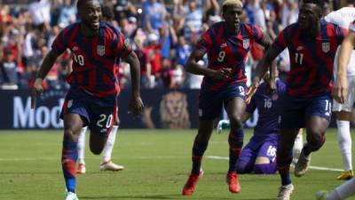 Estados Unidos se puso en ventaja ante Canadá apenas a los 20 segundos. Foto Twitter Concacaf.