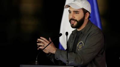 Nayib Bukele, presidente de El Salvador. Fotografía: EFE