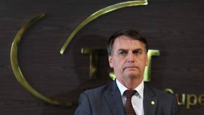 El presidente electo del país suramericano, Jair Bolsonaro. Foto: AFP