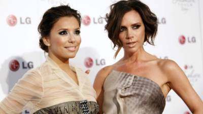 Eva Longoria y Victoria Beckham.