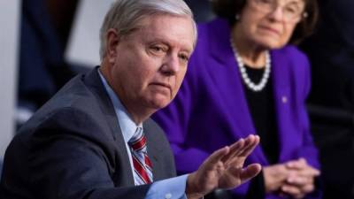 Lindsay Graham, uno de los senadores más cercanos a Trump, mostró su resignación a una victoria demócrata en las presidenciales./EFE.