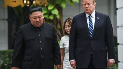 Trump y Kim Jong Un no lograron llegar a un acuerdo para la desnuclearización de Corea del Norte durante una cumbre de dos días en Vietnam./AFP.