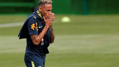 Neymar recién se recuperó de una lesión en el pie derecho. Foto EFE