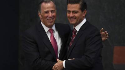 Peña Nieto ofreció su apoyo a Meade tras el anuncio de su candidatura presidencial.