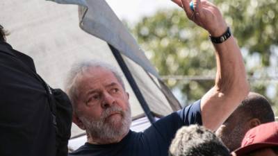 Lula se encuentra preso tras ser condenado a 12 años de cárcel por corrupción pasiva./AFP.