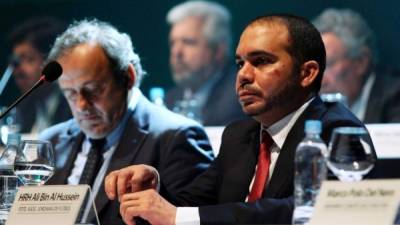 El Príncipe Ali bin Al Hussein fue derrotado en su candidatura a la presidencia de la Fifa, en mayo pasado.