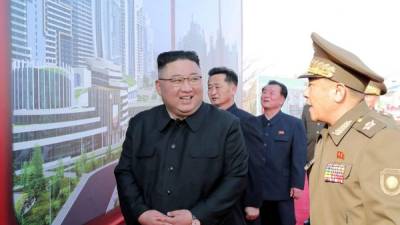 Kim Jong Un insiste en provocar a Biden con ensayos de lanzamientos de misiles./AFP.