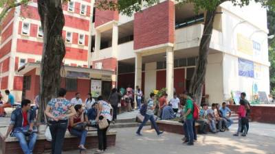 Los estudiantes se sienten a gusto con la acción de las autoridades. Foto: Jorge Monzón