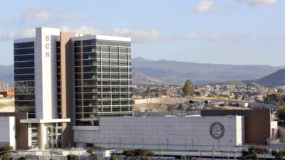 Fachada de nuevo Banco Central de Honduras.