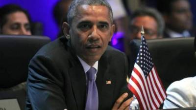 El presidente de Estados Unidos, Barack Obama, en la Cumbre de las Américas. Foto AFP