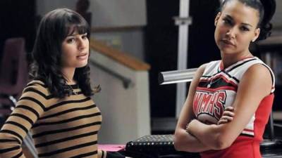 Lea Michele y Naya Rivera causaron tensión en Glee.
