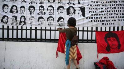 Desaparecidos en Guatemala. EFE.