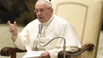 El papa Francisco dice que en en América Latina se están 'dando políticas de exclusión muy grandes'. AFP