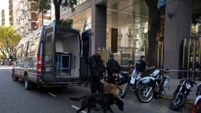 Autoridades argentinas desplegaron un operativo de seguridad en la Casa Rosada y el Congreso./AFP.