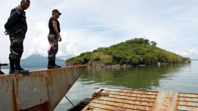 Honduras mantiene presencia en la isla Conejo en el Golfo de Fonseca.